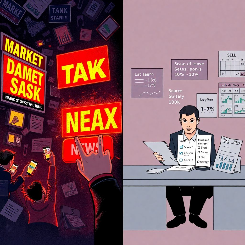 Как читать финансовые новости и не поддаваться панике на рынке инвестору