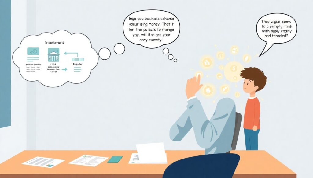 Как распознать финансовые пирамиды и мошеннические схемы в интернете - иллюстрация