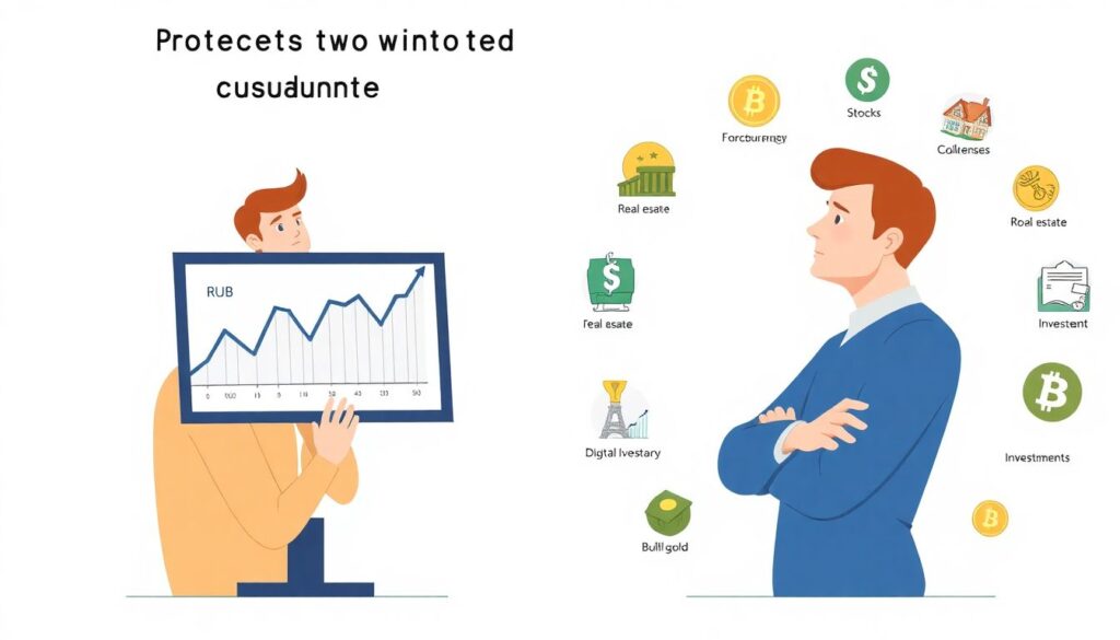 Как защитить свои сбережения от девальвации рубля: разбор доступных инструментов - иллюстрация