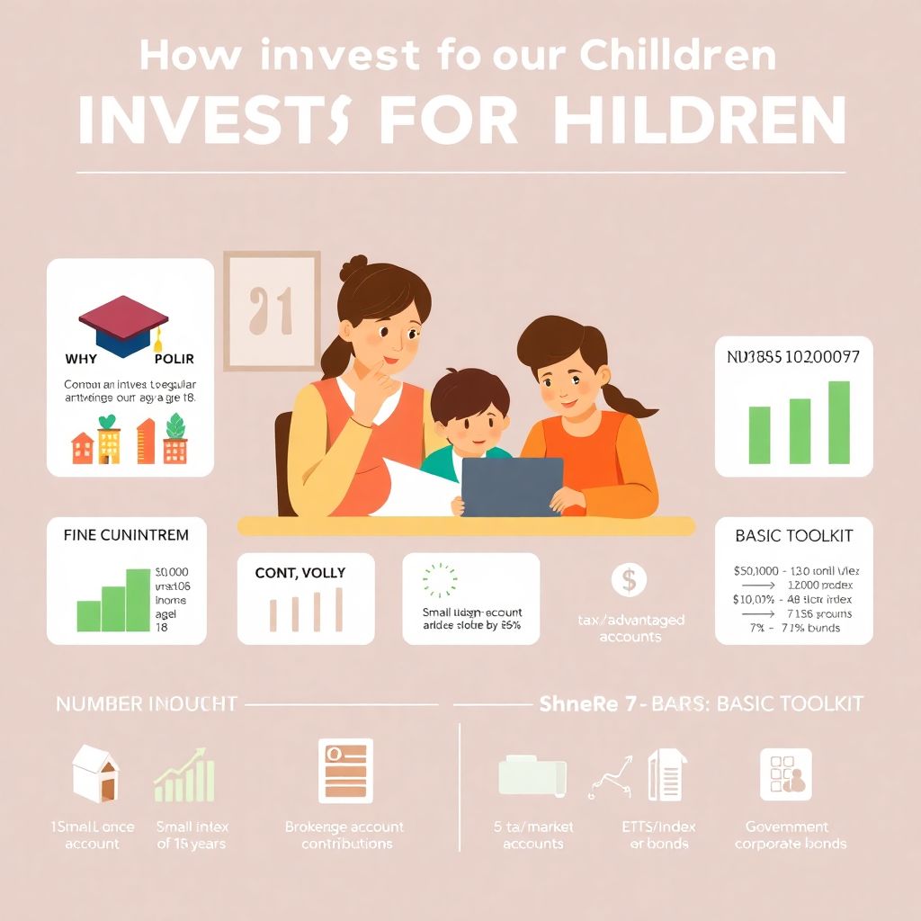 Инвестиции для детей: как родителям создать капитал к совершеннолетию