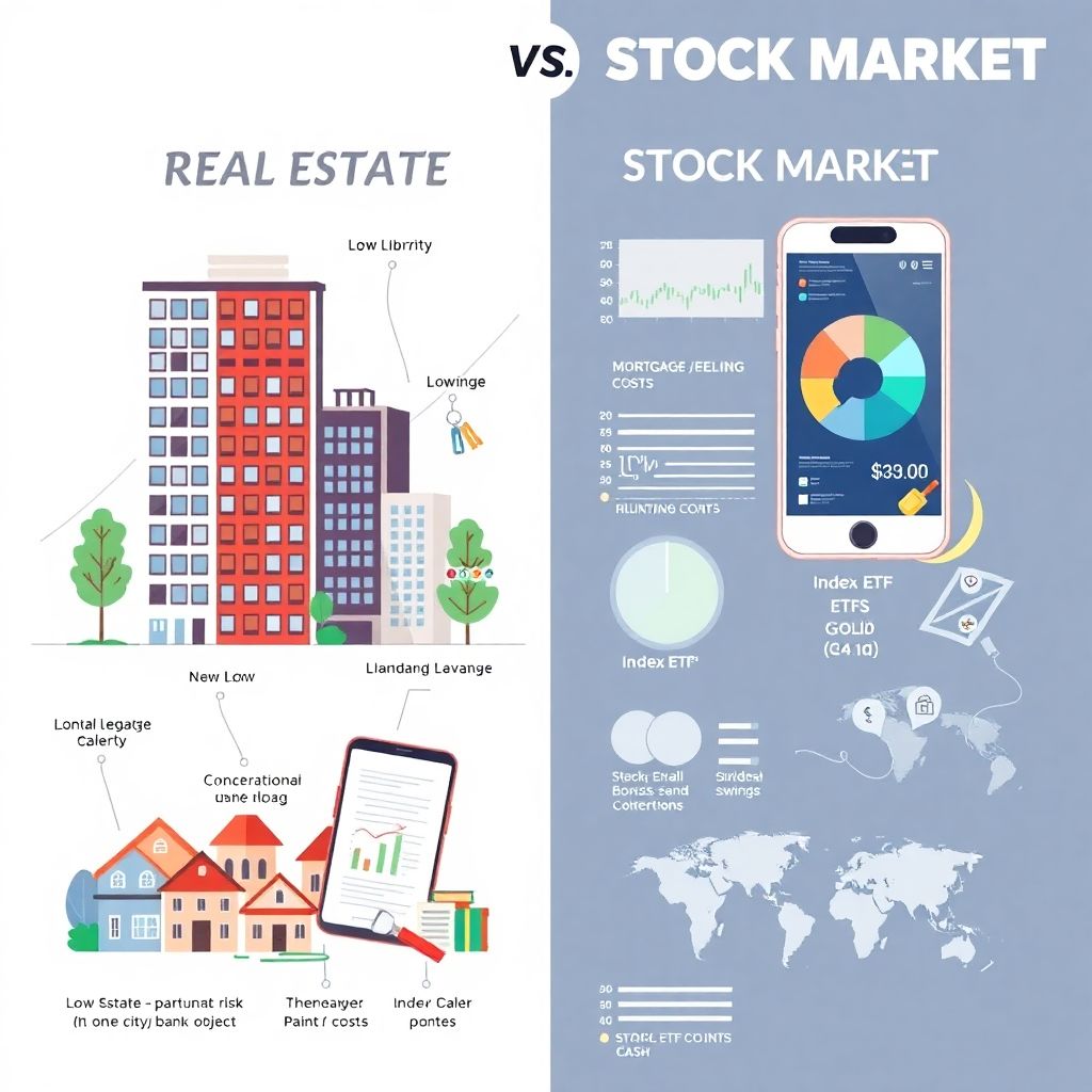 Недвижимость или фондовый рынок: что выгоднее для долгосрочного инвестора